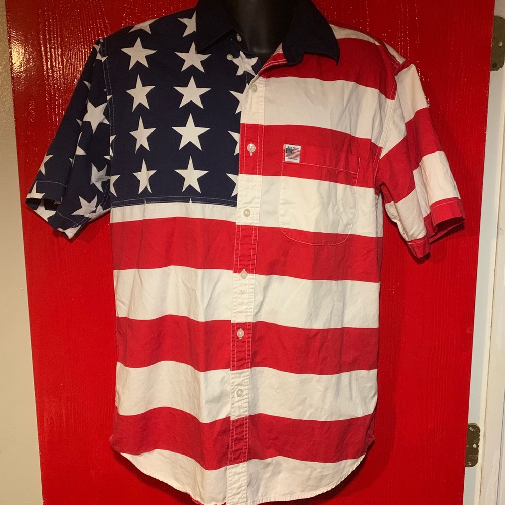 Sun River American flag